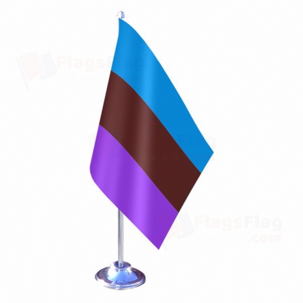 Lgbt Genderqueer Single Table Flag