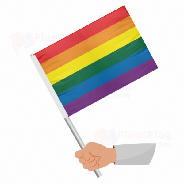 Lgbt Stick Flag