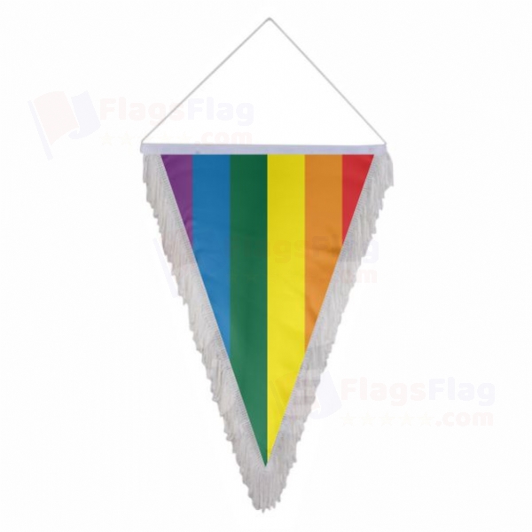 Lgbt Triangle Fringed Streamers