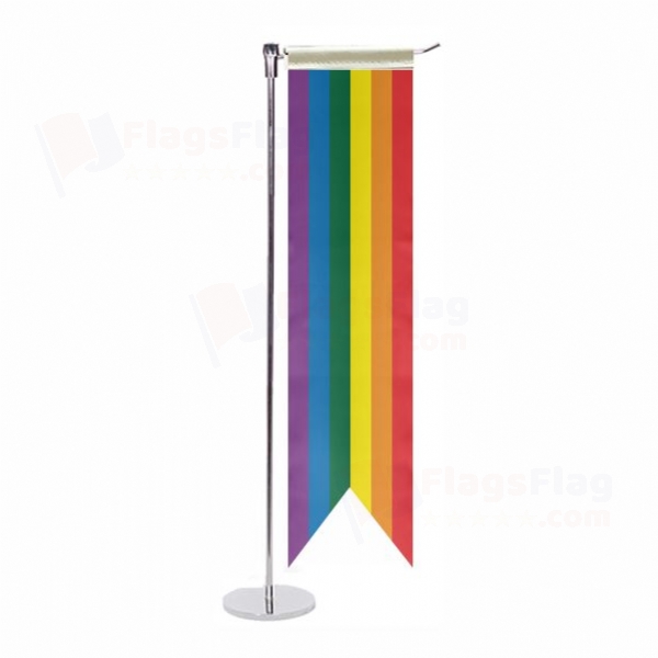 LGBTQ L Table Flag