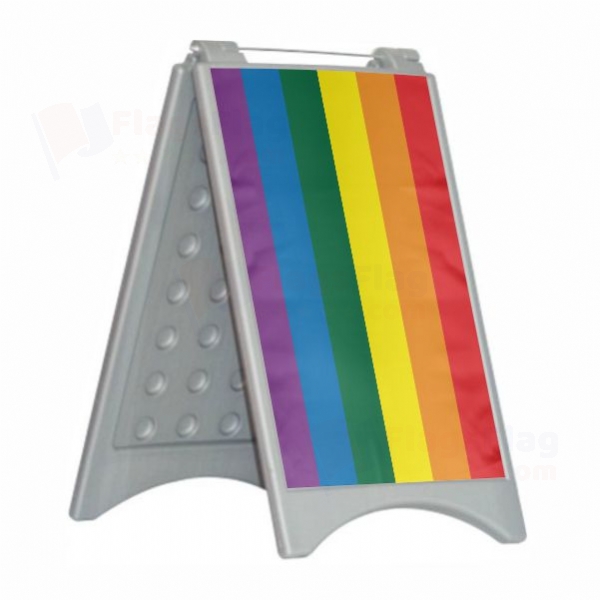 LGBTQ Open LGBTQ Close Plastic Pontoon