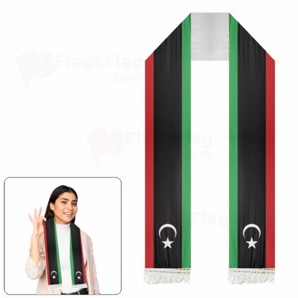 Libya Scarf Digital Printing