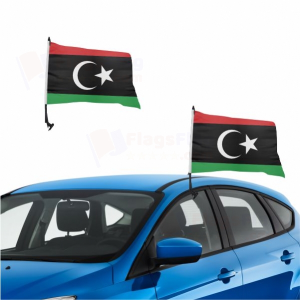 Libya Vehicle Convoy Flag