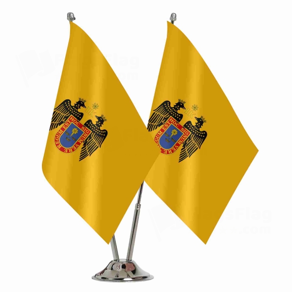 Lima 2 Table Flags