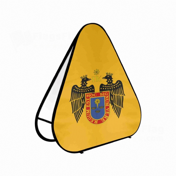 Lima Triangle Fabric Banner Display Stands