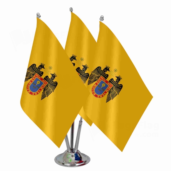 Lima Triple Table Flag