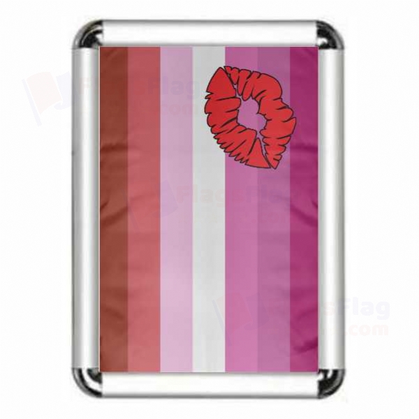 Lipstick Lesbian Pride Framed Pictures