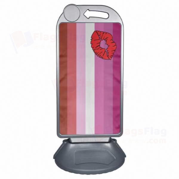 Lipstick Lesbian Pride Large Plastic Parking Barge