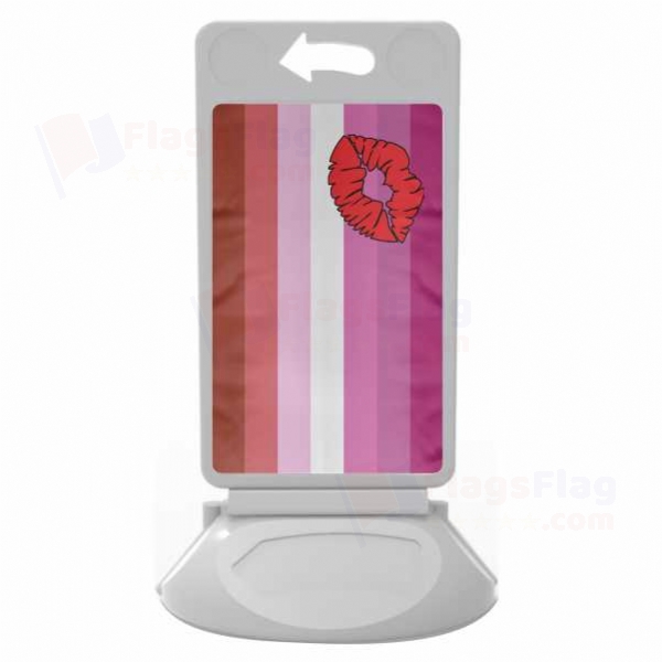 Lipstick Lesbian Pride Plastic Pontoon