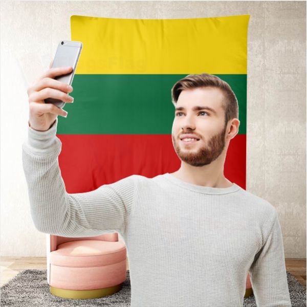 Lithuania Background Selfie Shooting Landscapes