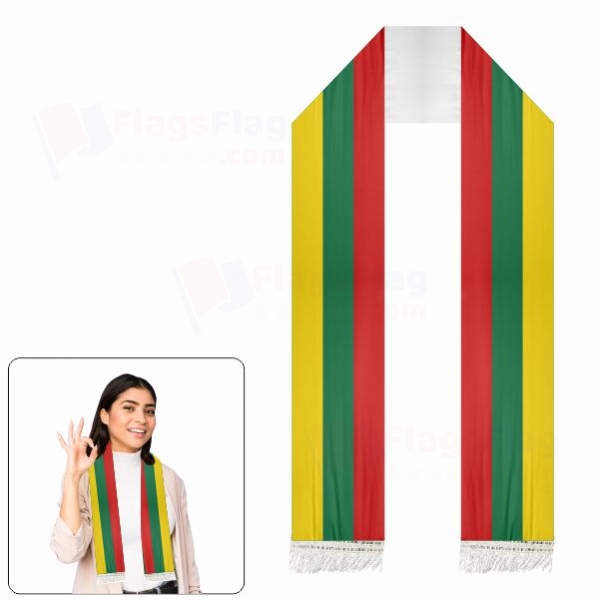 Lithuania Scarf Digital Printing