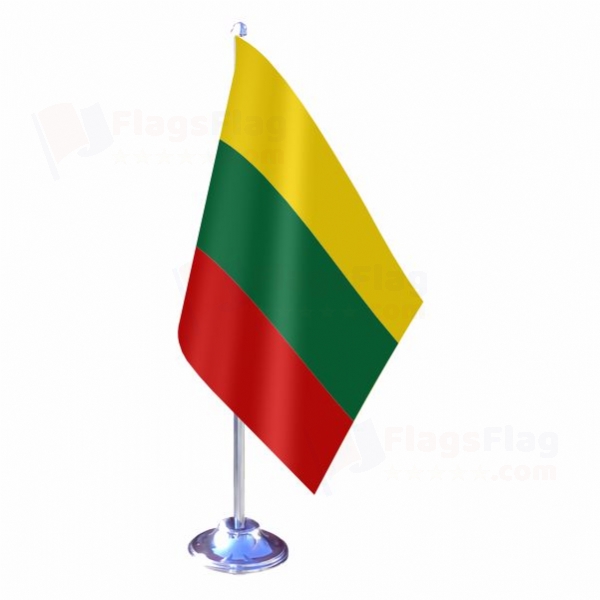 Lithuania Single Table Flag
