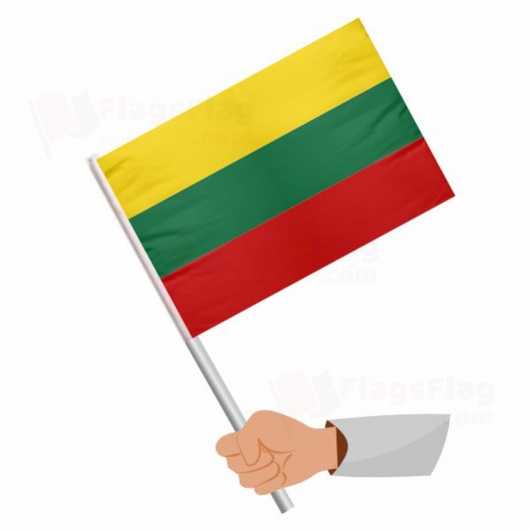 Lithuania Stick Flag