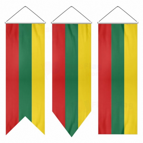 Lithuania Swallowtail Flags