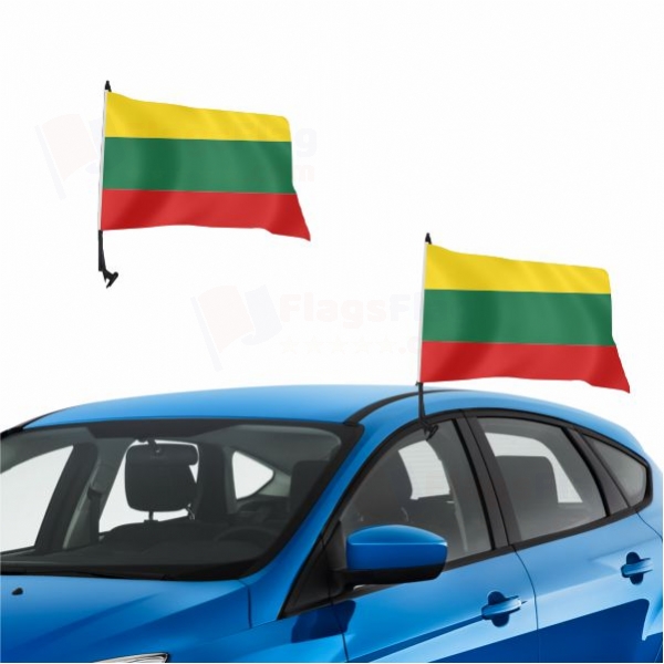 Lithuania Vehicle Convoy Flag