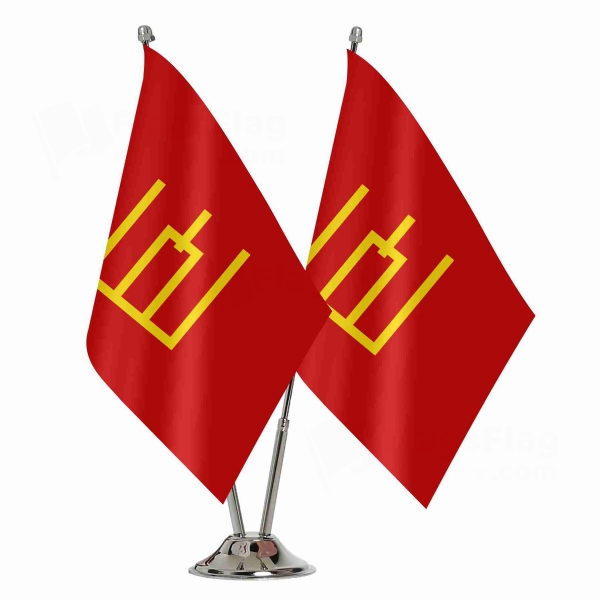Lithuanian Army Binary Table Flag