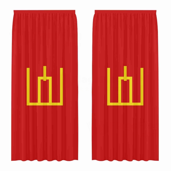 Lithuanian Army Digital Printed Curtains