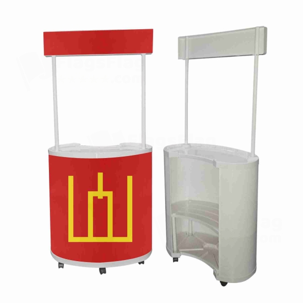 Lithuanian Army Round Display Stand
