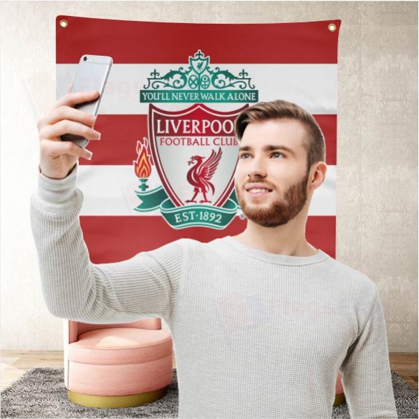 Liverpool FC Background Selfie Shooting Landscapes