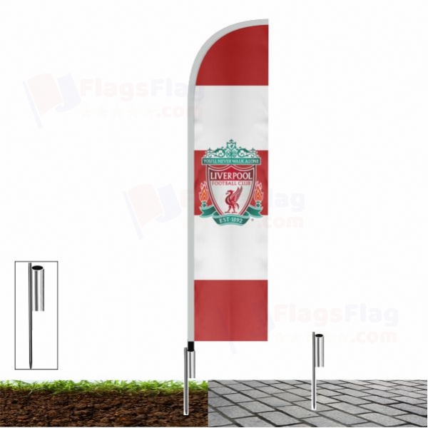 Liverpool FC Beach Flags Liverpool FC Sailing Flags
