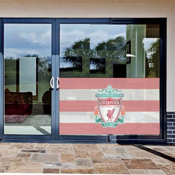 Liverpool FC Glass Film Liverpool FC One Way Vision Printing