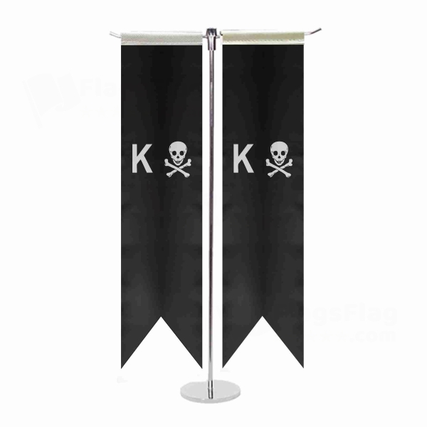 Llaneras Personal T Table Flags