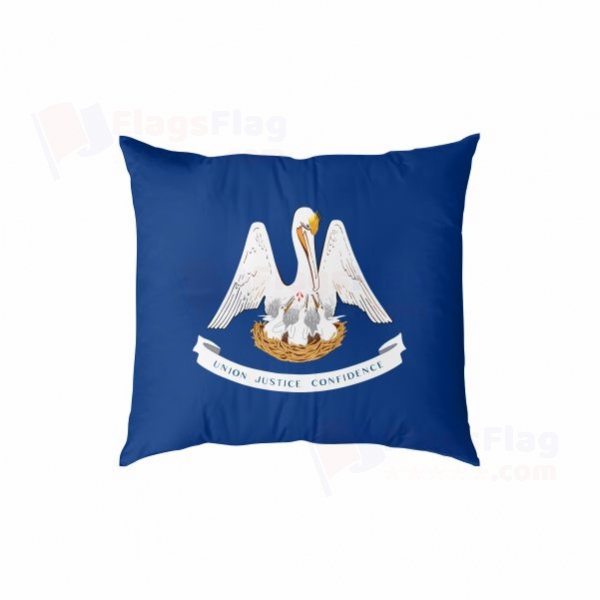 Louisiana Digital Printed Pillow Cover