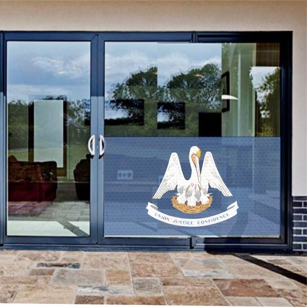 Louisiana Glass Film Louisiana One Way Vision Printing