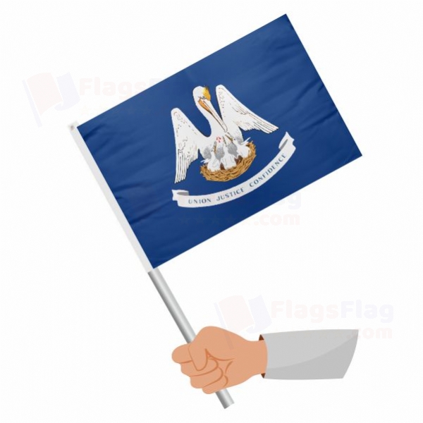 Louisiana Stick Flag