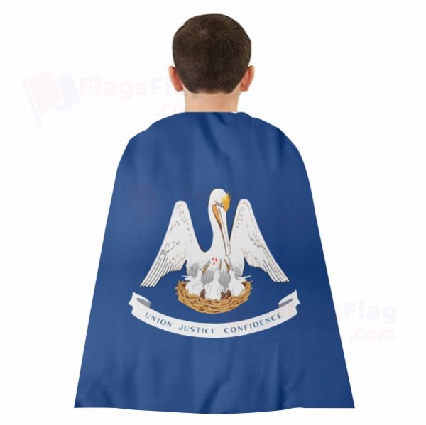 Louisiana Woven Fabric Cloak Digital Printing