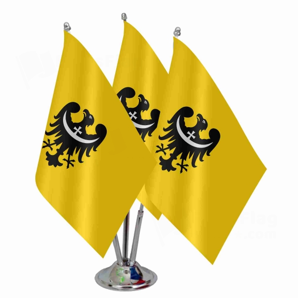 Lower Silesian Triple Table Flag