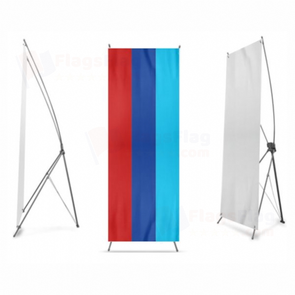 Lugansk People's Republic Digital Print X Banner