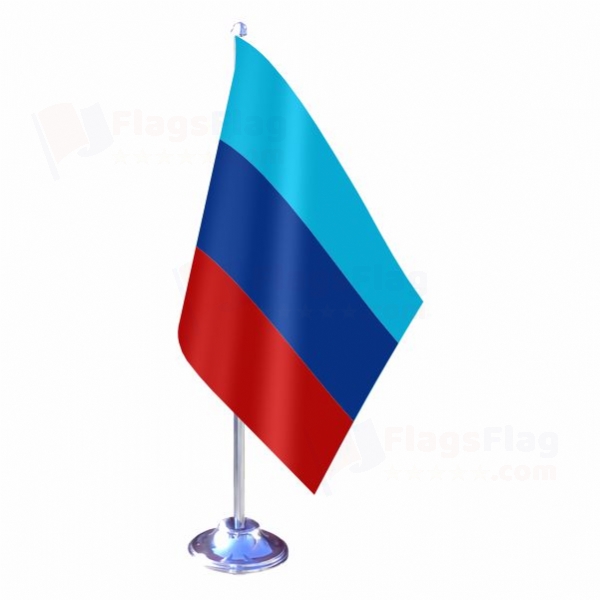 Lugansk People's Republic Single Table Flag