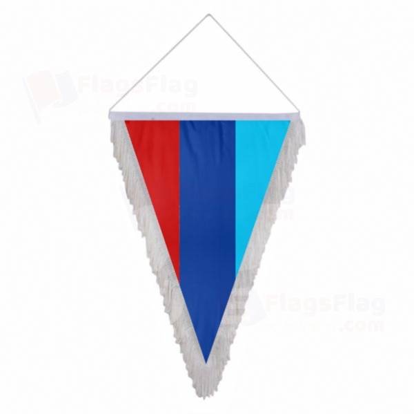 Lugansk People's Republic Triangle Fringed Streamers