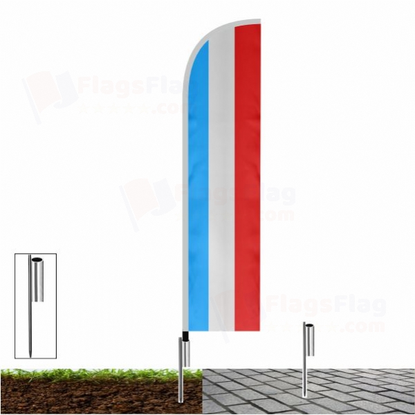 Luxembourg Beach Flags Luxembourg Sailing Flags