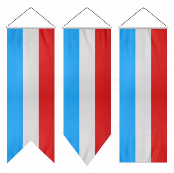 Luxembourg Swallowtail Flags