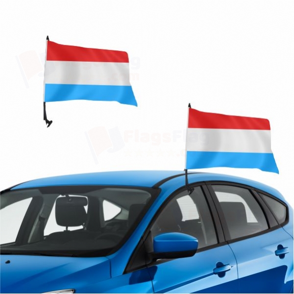 Luxembourg Vehicle Convoy Flag