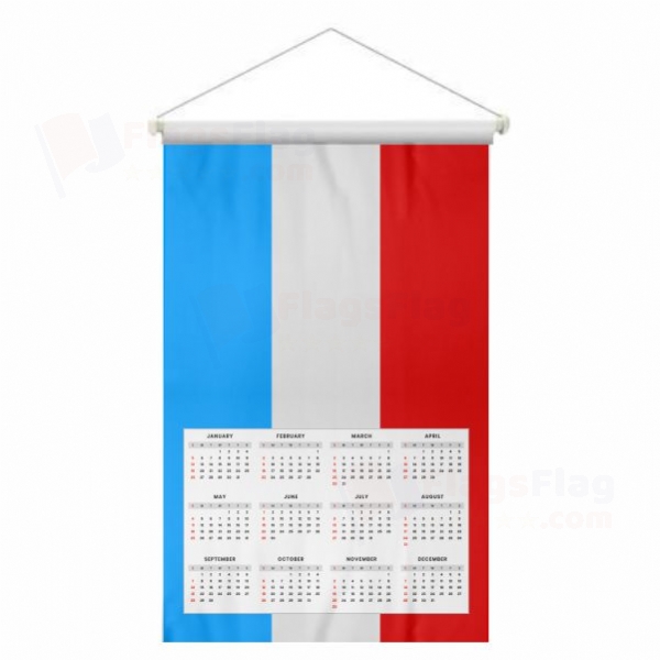 Luxembourg Woven Fabric Digital Printing Calendar