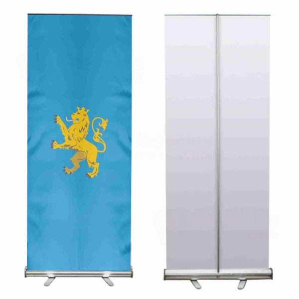Lviv Oblast Roll Up Banner