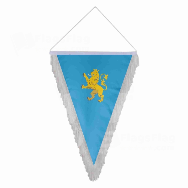 Lviv Oblast Triangle Fringed Streamers