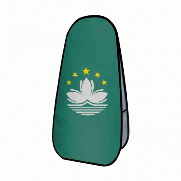 Macau Vertical Cloth Banner Display Stands