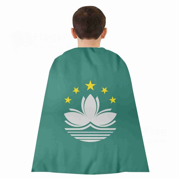 Macau Woven Fabric Cloak Digital Printing