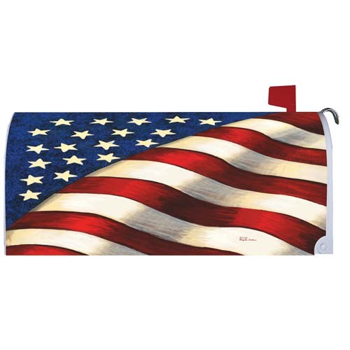 Magnetic Mailbox Cover - Stars & Stripes