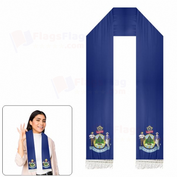 Maine Scarf Digital Printing