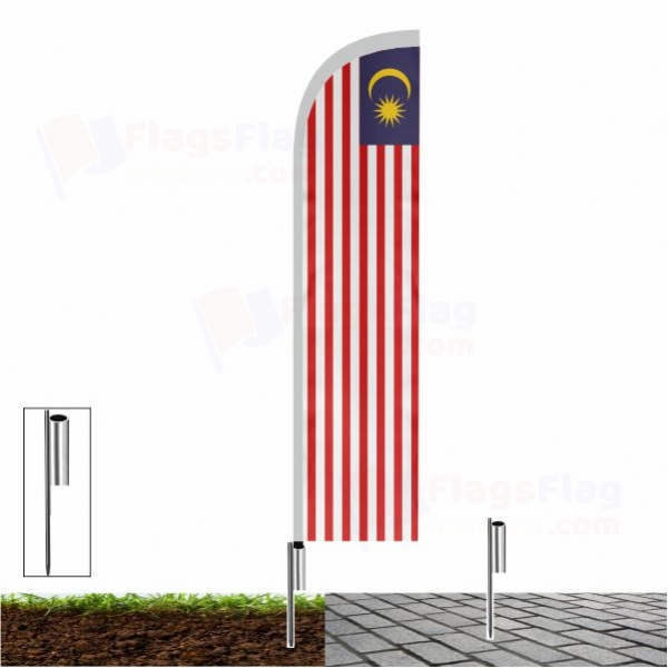 Malaysia Beach Flags Malaysia Sailing Flags