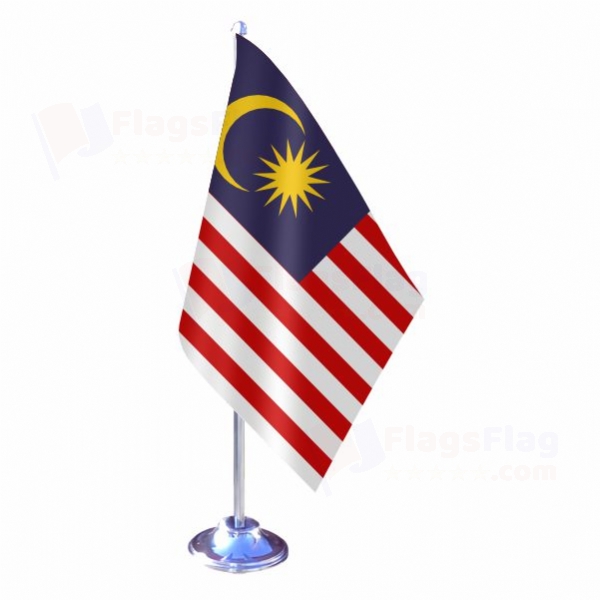Malaysia Single Table Flag