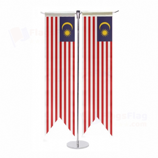 Malaysia T Table Flag