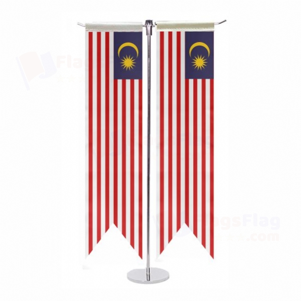 Malaysia T Table Flags