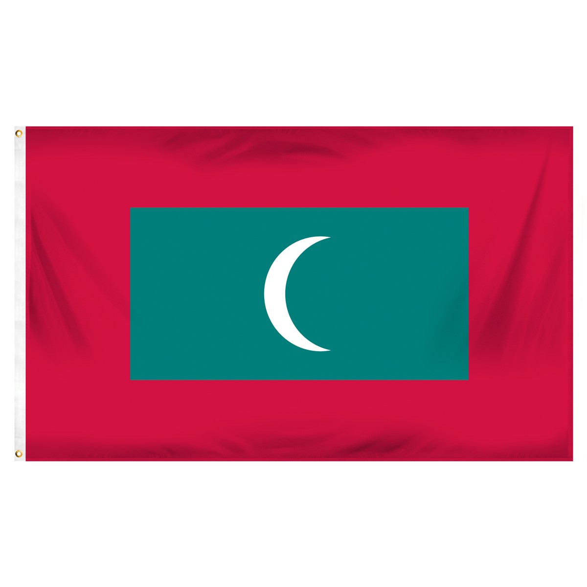 Maldives Fringed Presentation Flags
