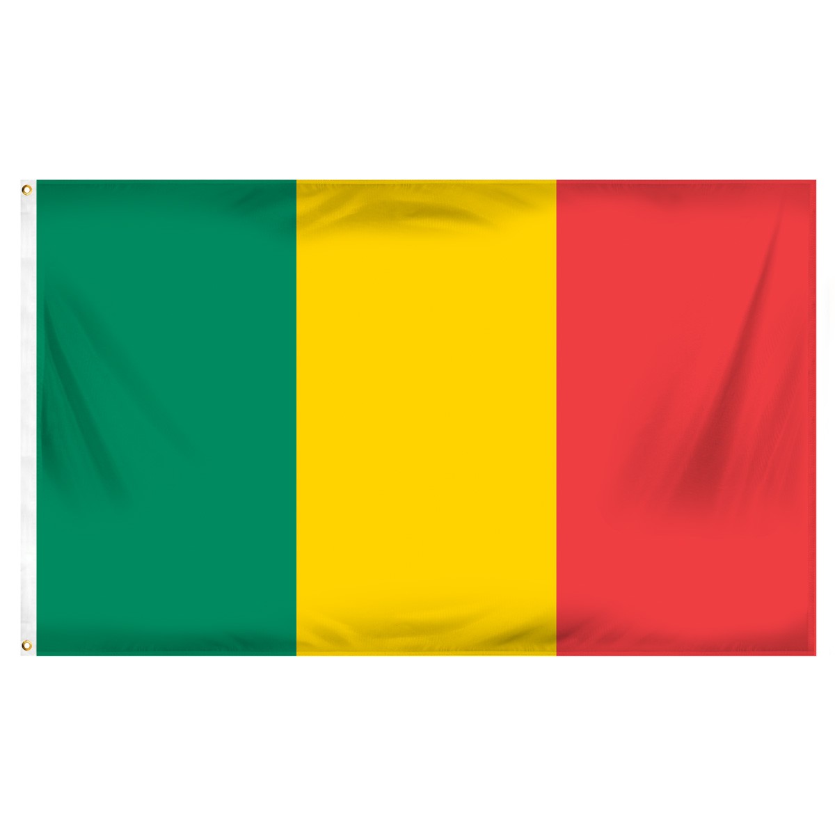 Mali Fringed Presentation Flags